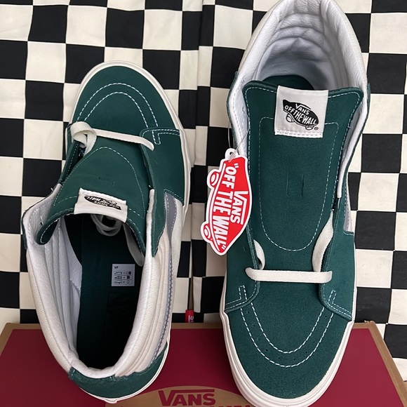 Vans Men’s Sk8-Hi Retro Sport Bistro Green Men’s sneakers - Picture 13 of 16